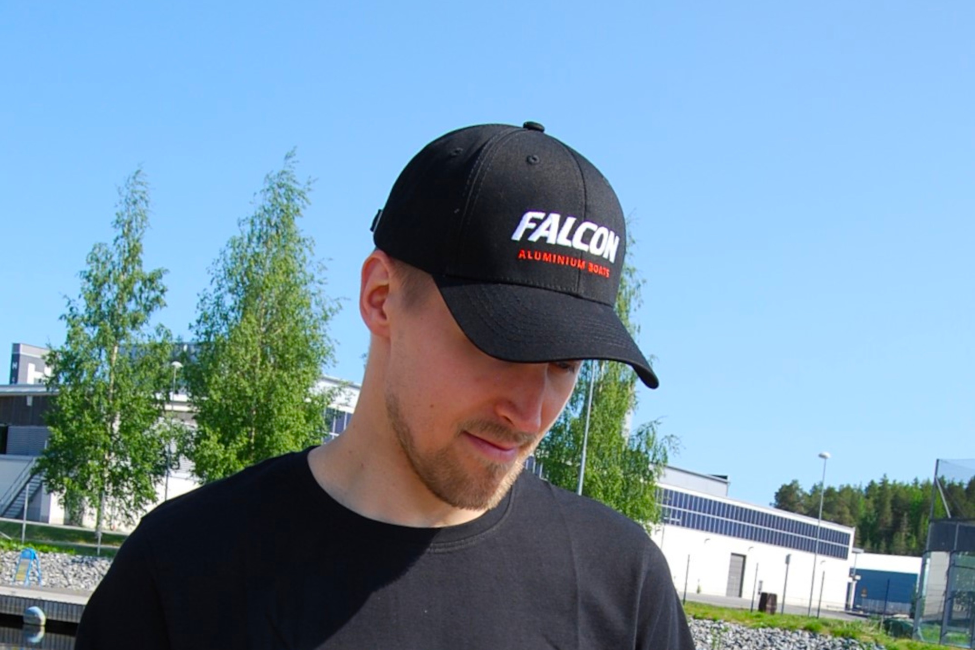 FALCON baseball cap, black